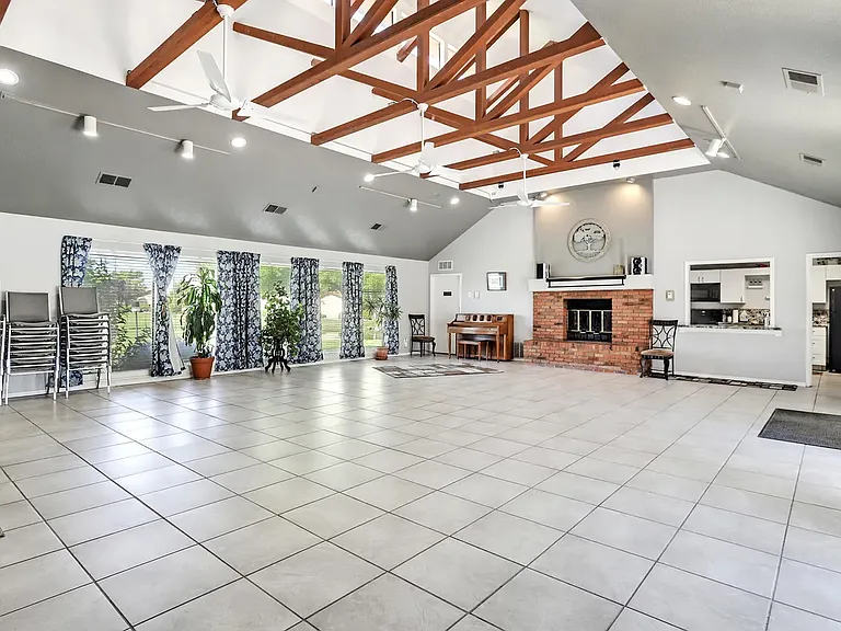 Clubhouse interior
