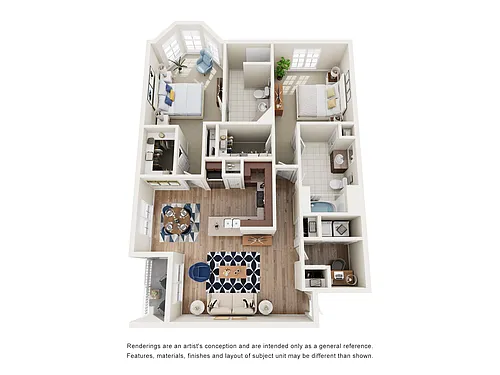 Floor plan 2X2