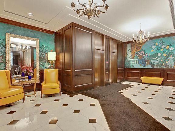 Lobby of building