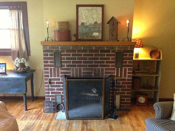Fireplace in LR