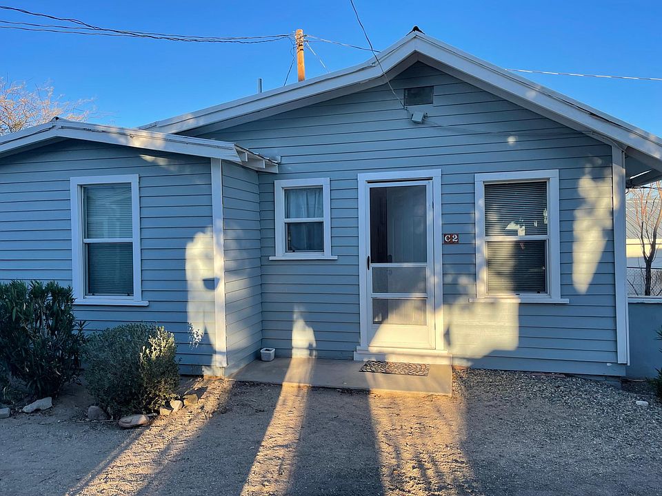 Outside unit, front door