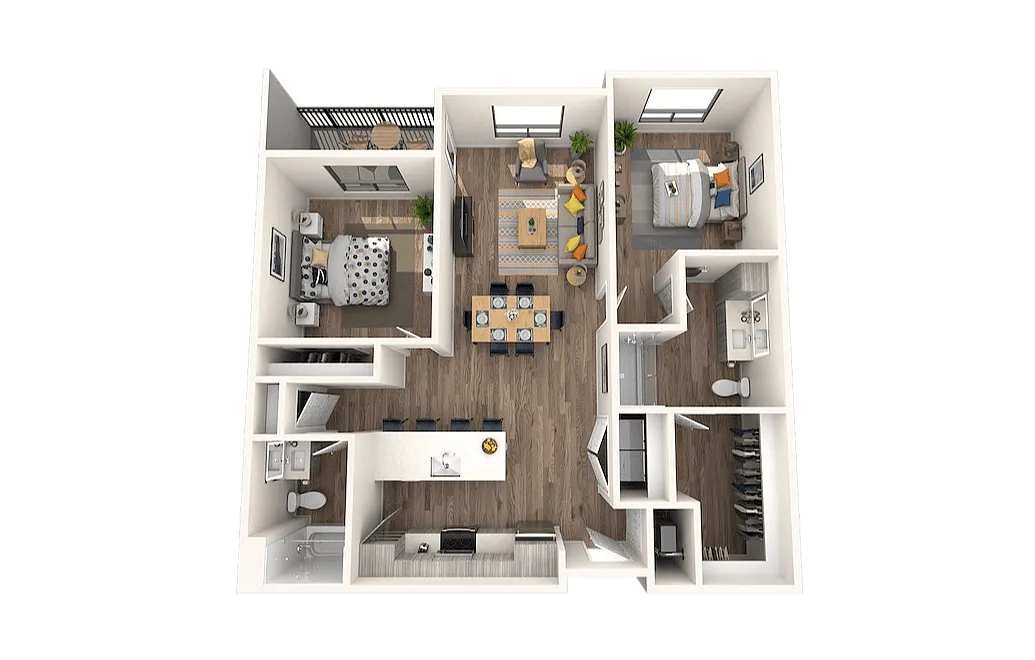 Floor plan B2