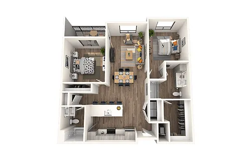 Floor plan B2
