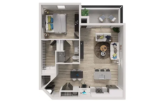Floor plan Oriel