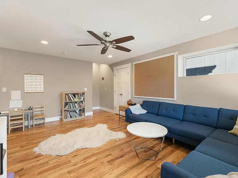 Family room on main level