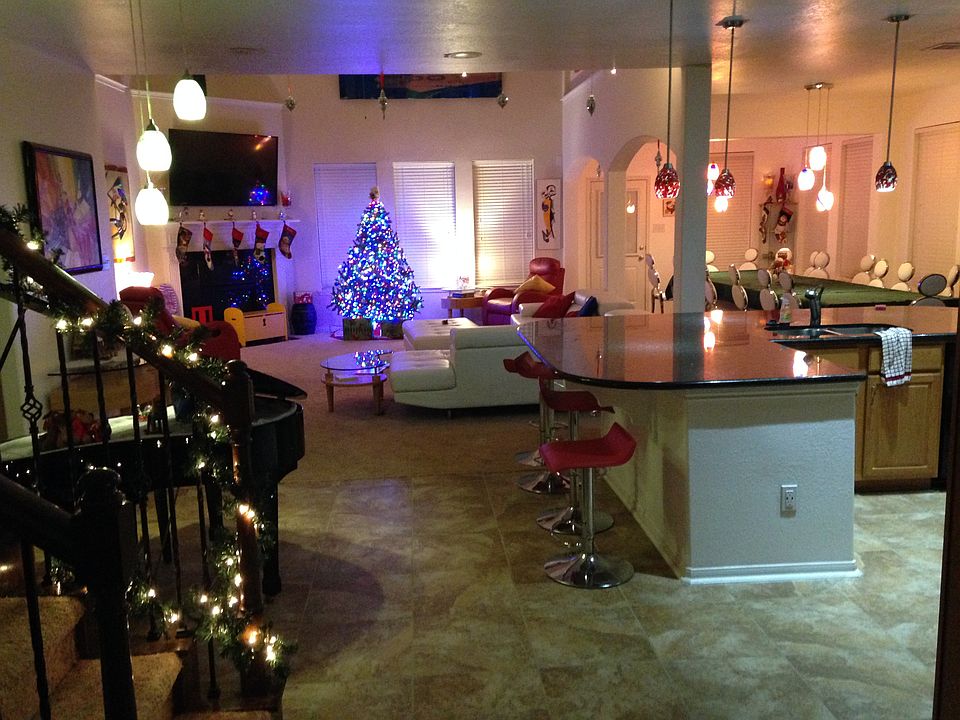 Kitchen opens to Living Room