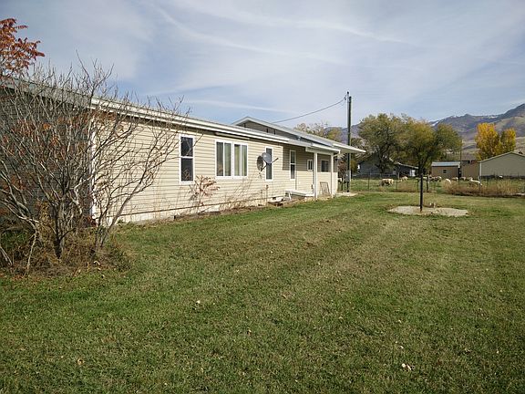 Side view of back of house