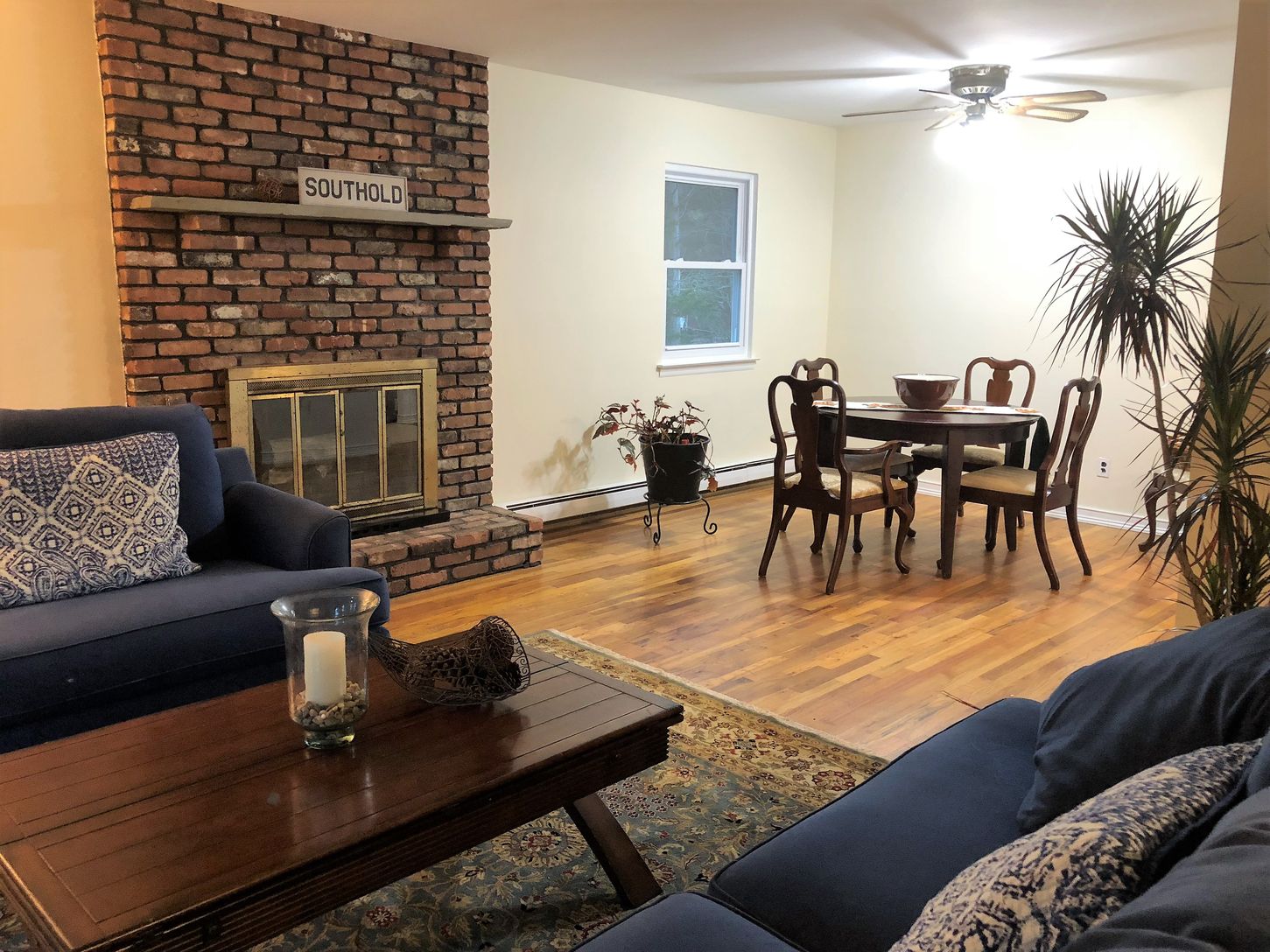  Dining area is open to the Kitchen and living room.