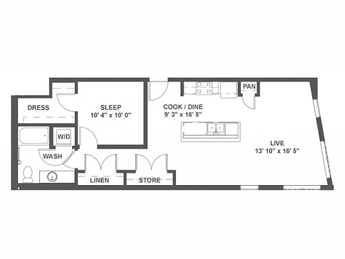 Floor plan A4c
