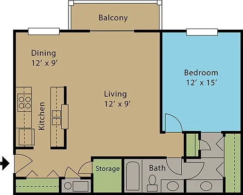 Floor plan Josephine