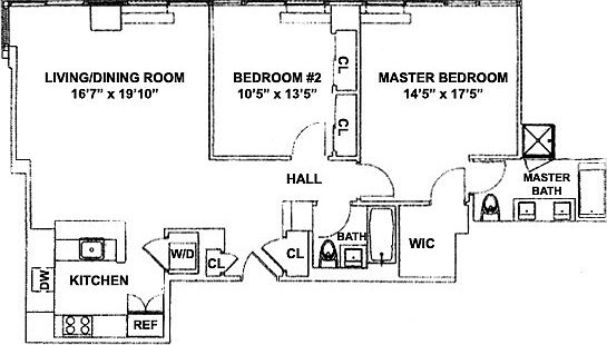 2nd image of 225 W 60th St APT 18C