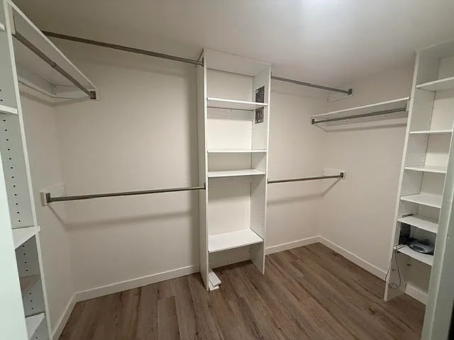 Master closet