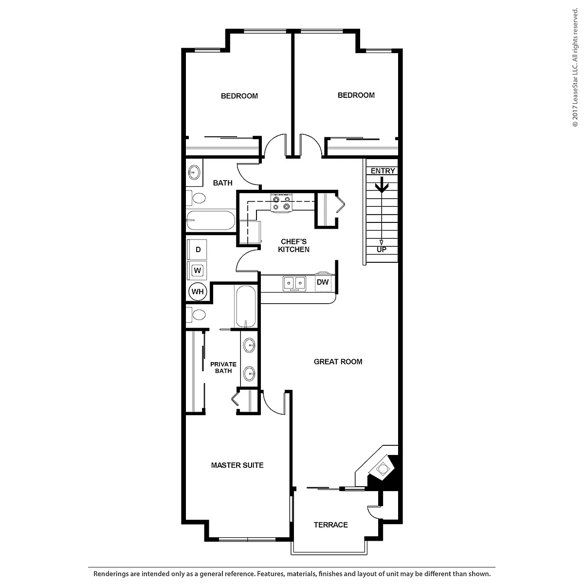 Floor plan Waterstone