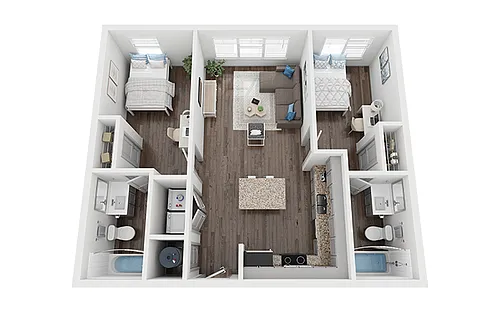 Floor plan Frisco D