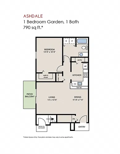 Floor plan Ashdale Garden - Phase 1