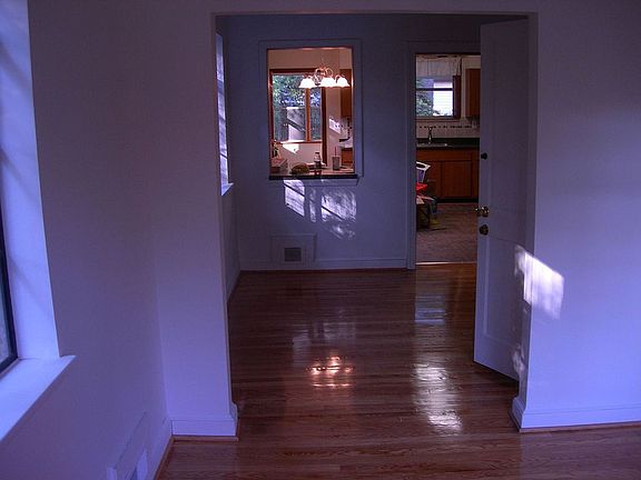 refinshed hardwood floors fresh paint