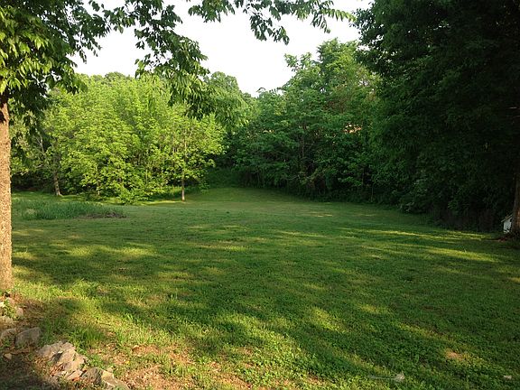 Back yard to left of house