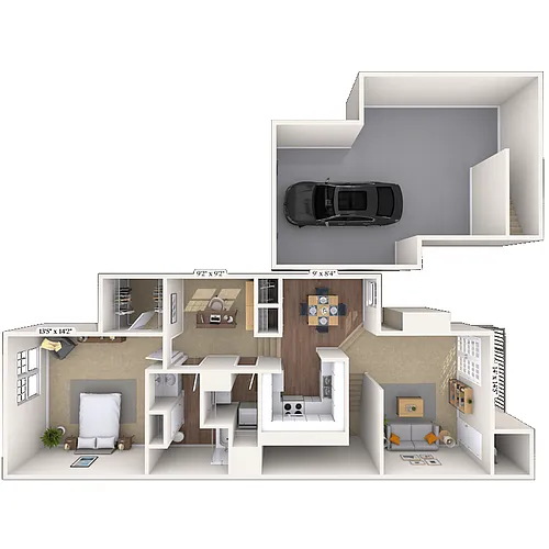 Floor plan Peachtree