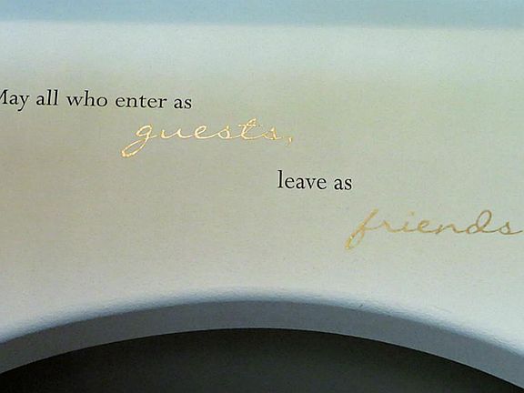 Heartfelt greeting