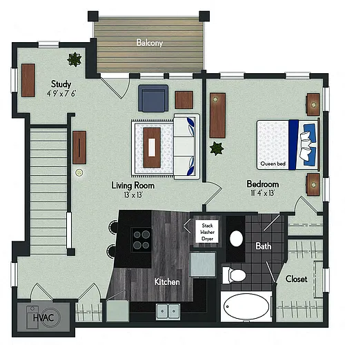 Floor plan Cass