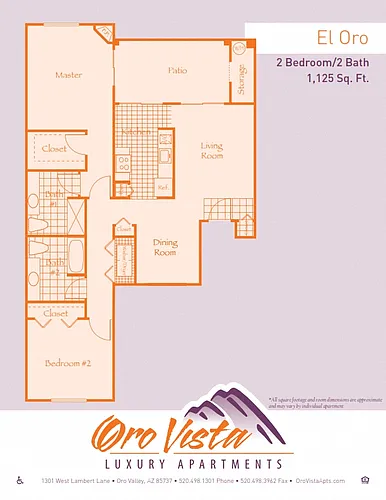 Floor plan El Oro
