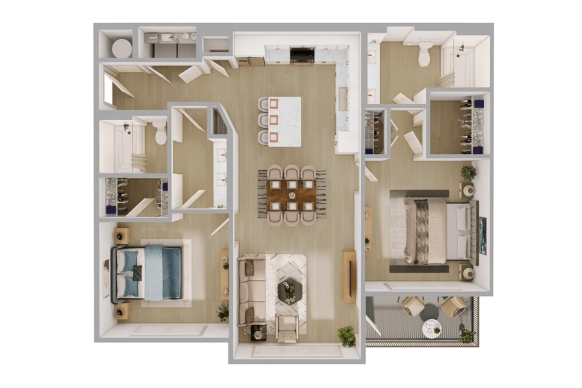 Floor plan B1