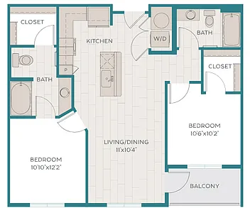 Floor plan B2