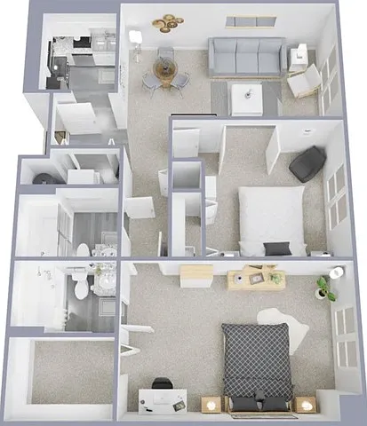 Two bedroom, two bath, 950 square foot apartment home Two bedroom, two bath, 950 square foot apartment home