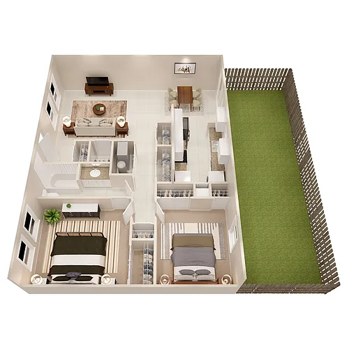 Floor plan B1 Brookside