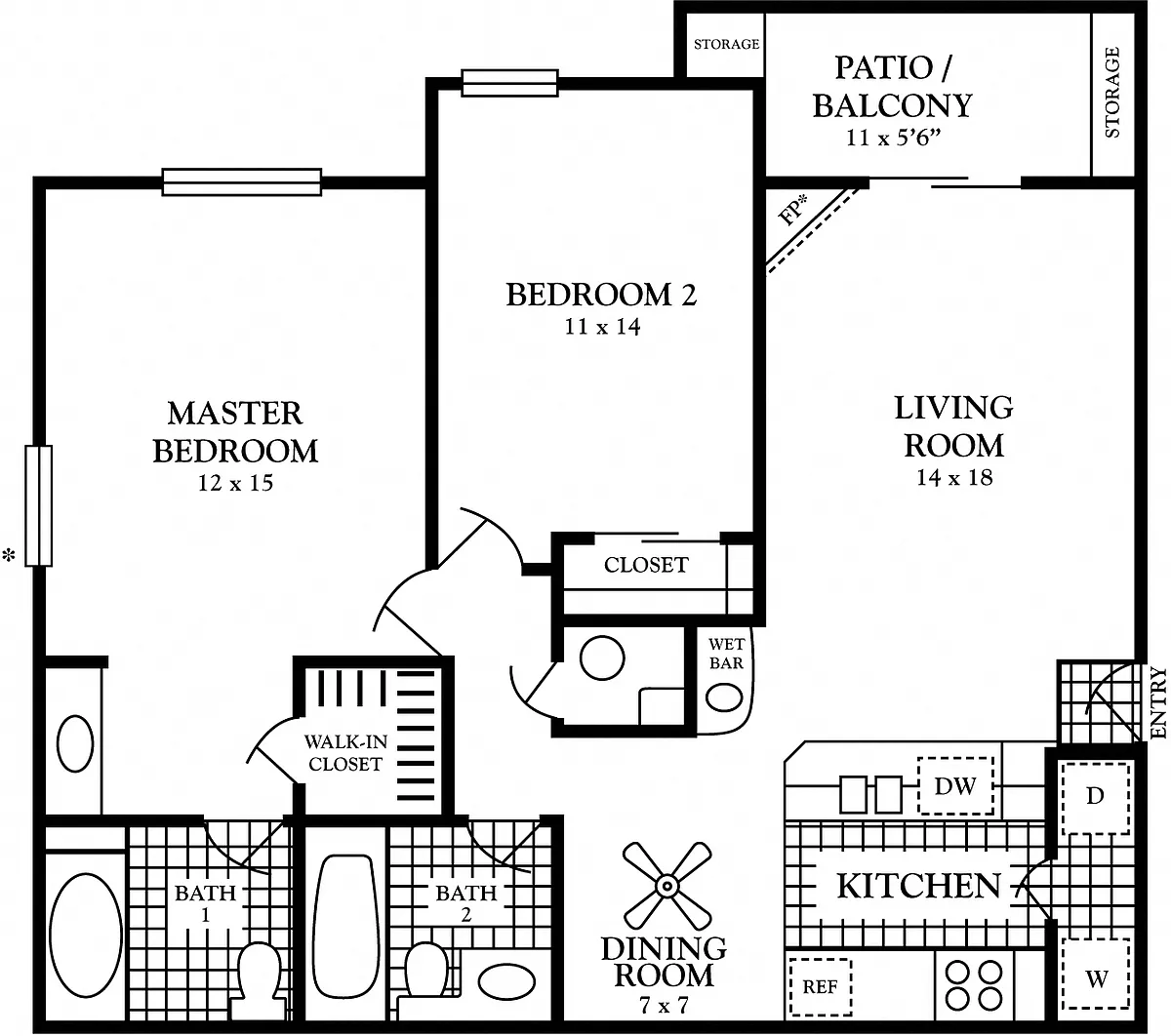 Floor plan The Ridge