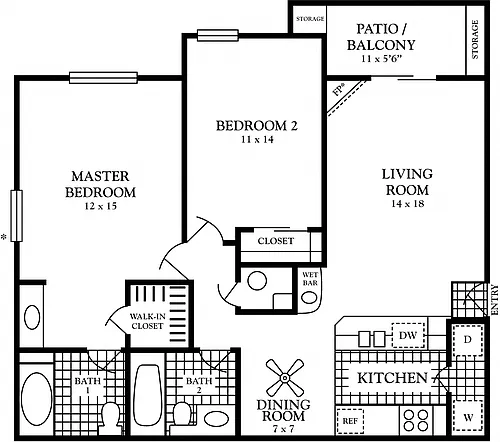Floor plan The Ridge