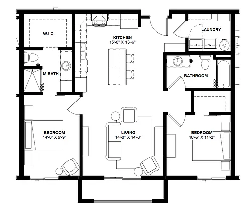 Floor plan Aspen