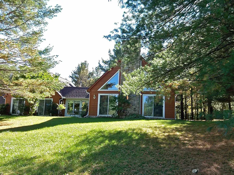 Front view of house.