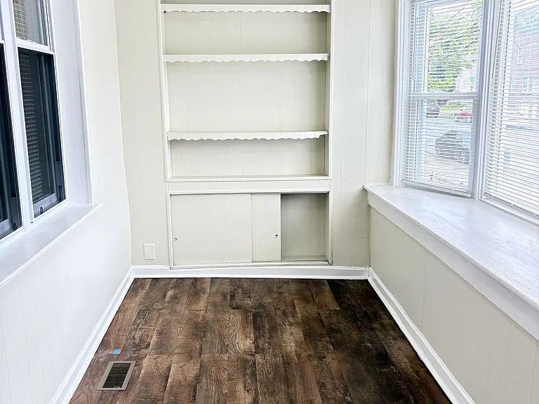Interior front porch
