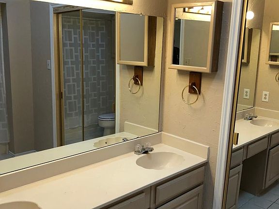 Master bathroom vanity