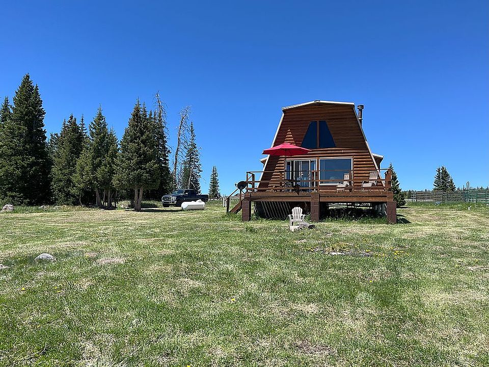 Cabin front deck
