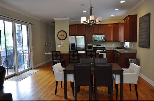 Kitchen/Dinning Room/Deck off to Side