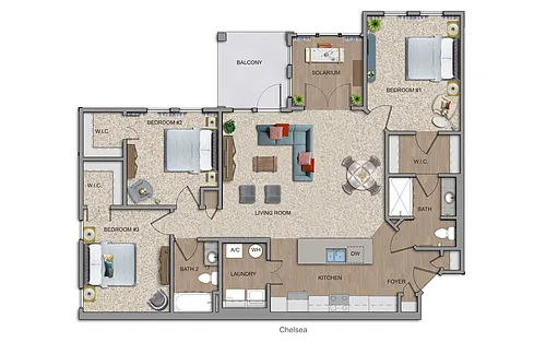 Floor plan Chelsea