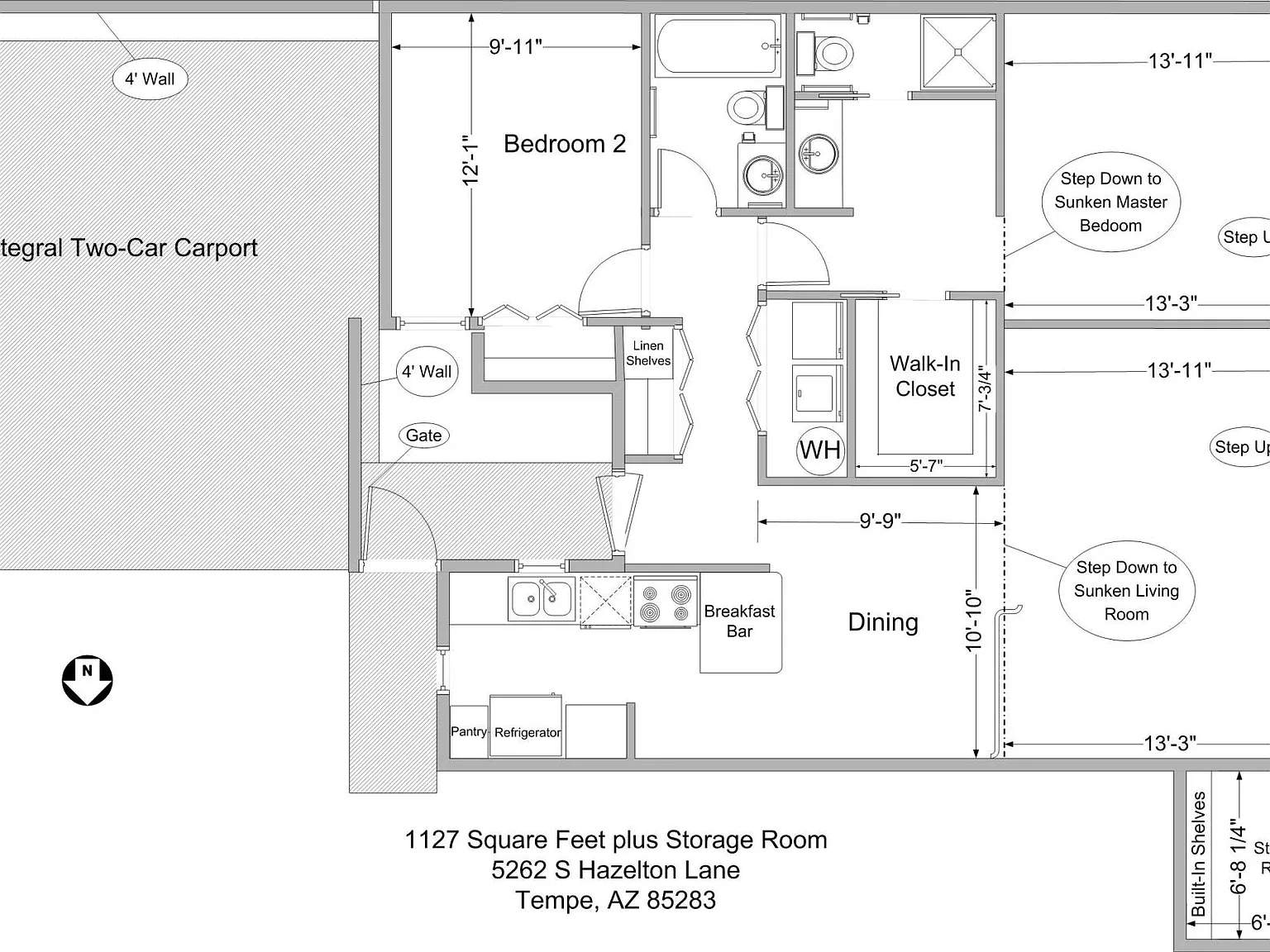 2 bed, 1127 sqft, $2,049 — Photo 2