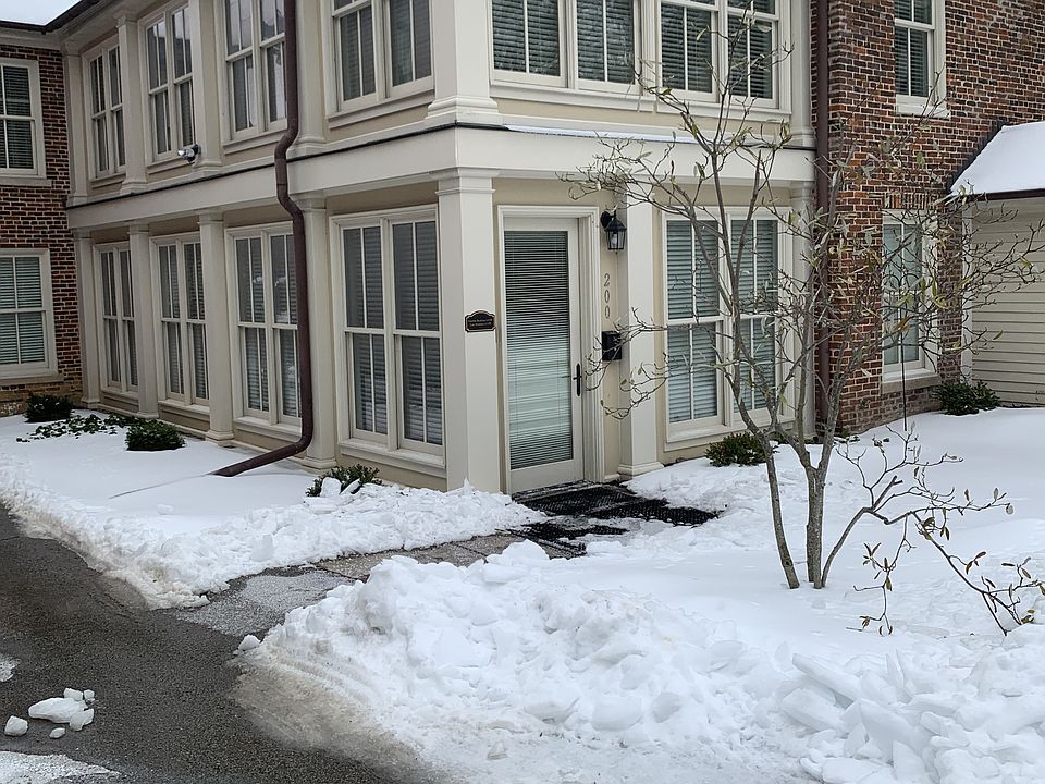 Back entrance from parking lot