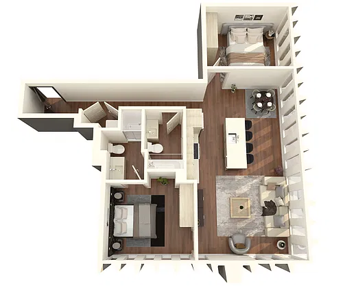 Floor plan G