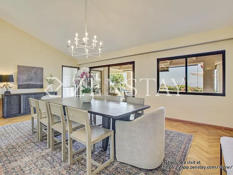 Elegant dining area designed for hosting and memorable dinners