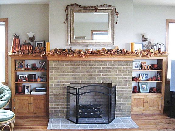 Faux Fireplace