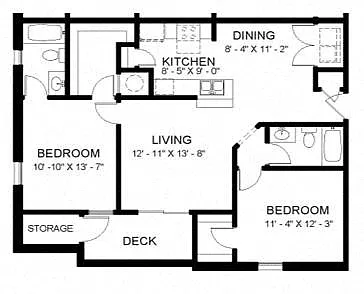 Floor plan The Cavalier