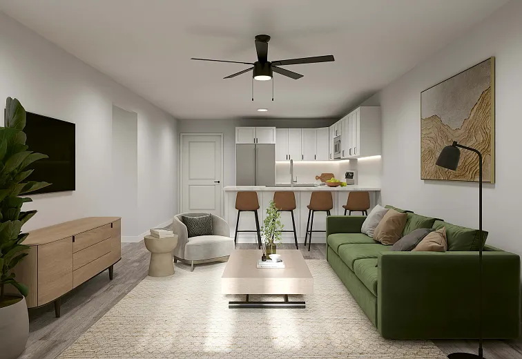 2 bed, 927 sqft, $1,350 — Photo 2