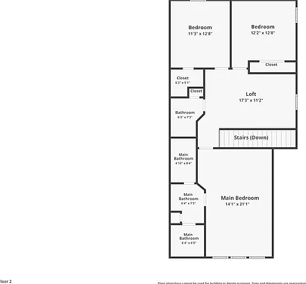 3 bed, 2.5 bath, 1743 sqft, $1,895 — Photo 2