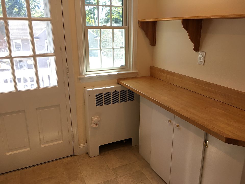 Addtional workspace and storage in the kitchen.
