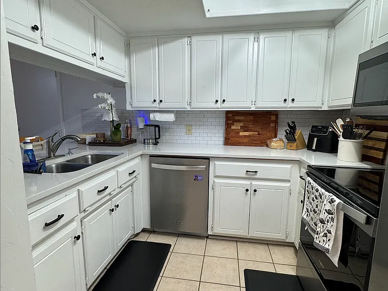 Kitchen with new appliances