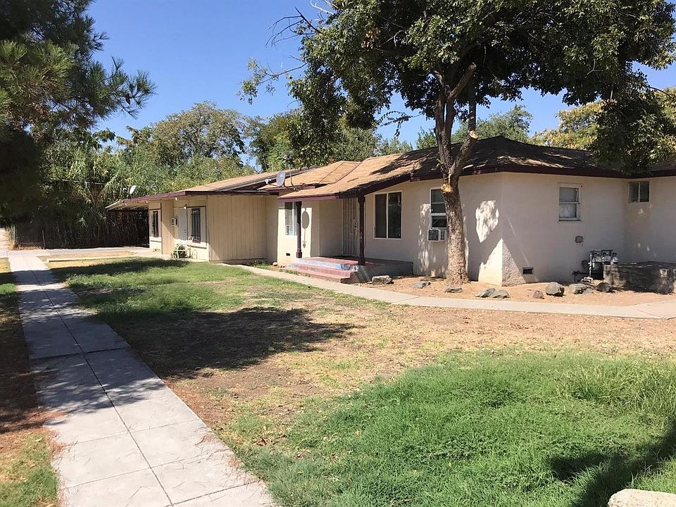 Front yard of triplex