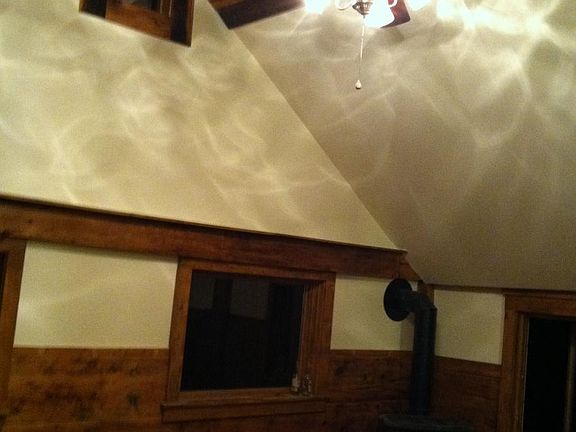 Vaulted Ceilings at night